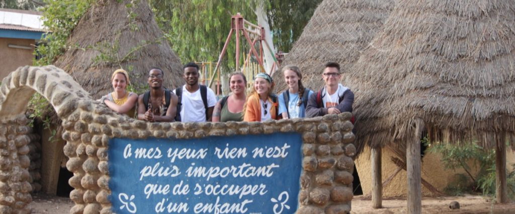Students studying abroad in Senegal